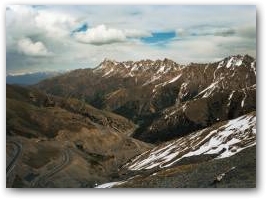 Перевал Талдык, Алайские горы в Кыргызстане. Фото: М.Флинт